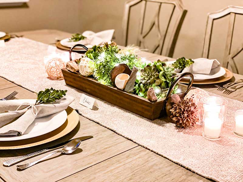 Creative Ideas for Tree Table Decoration