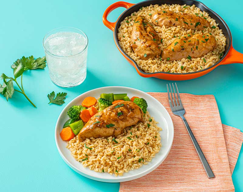 Homemade Chicken Rice Recipe | Quick & Tasty