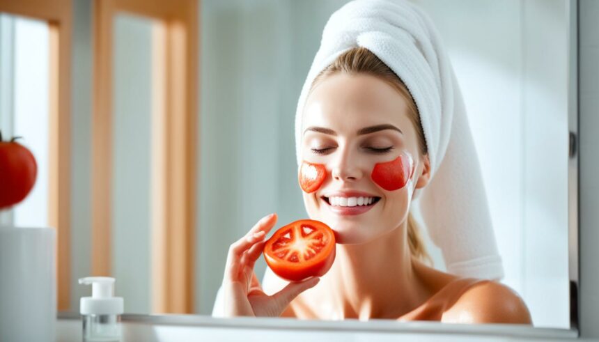tomato face mask benefits